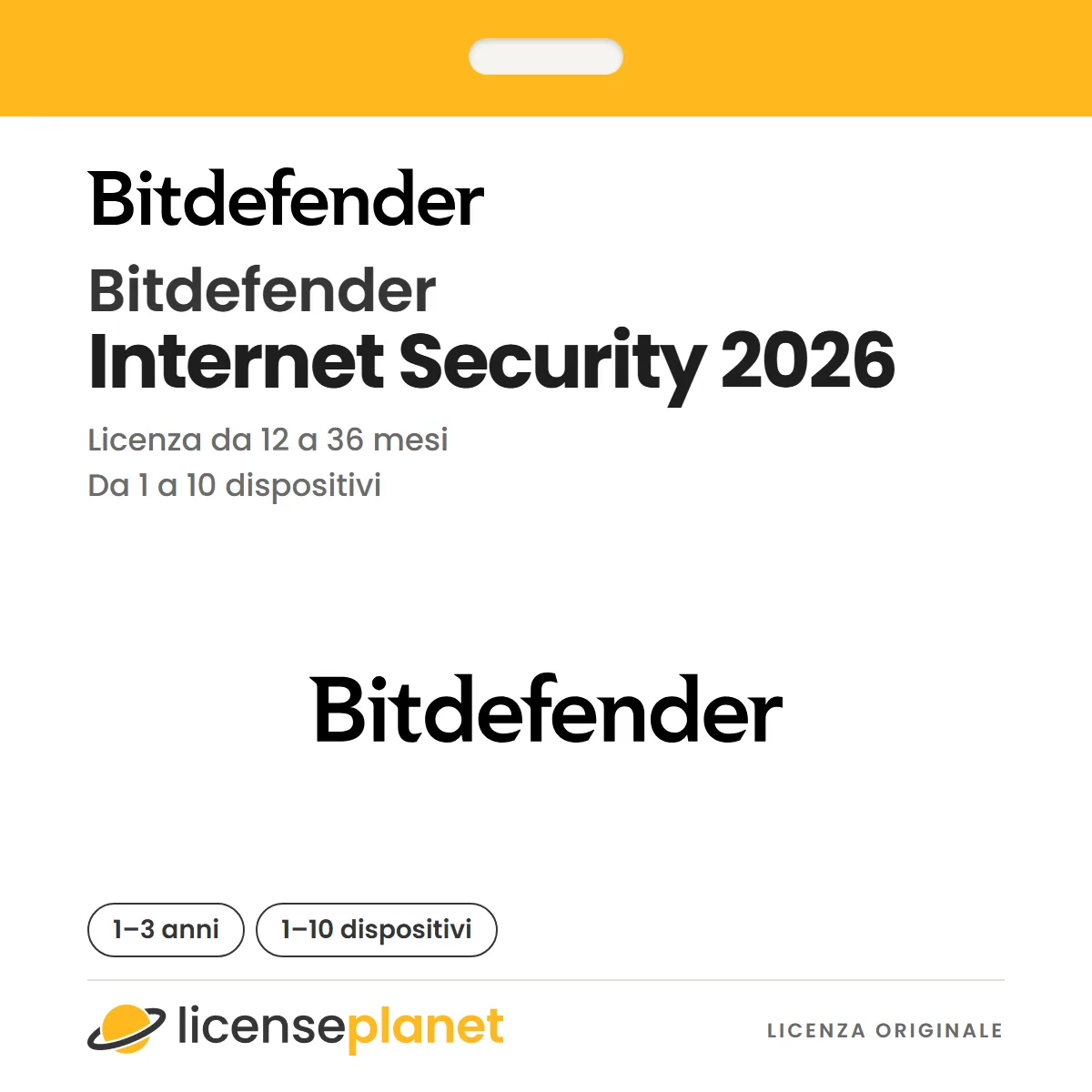 Bitdefender Internet Security 2026
