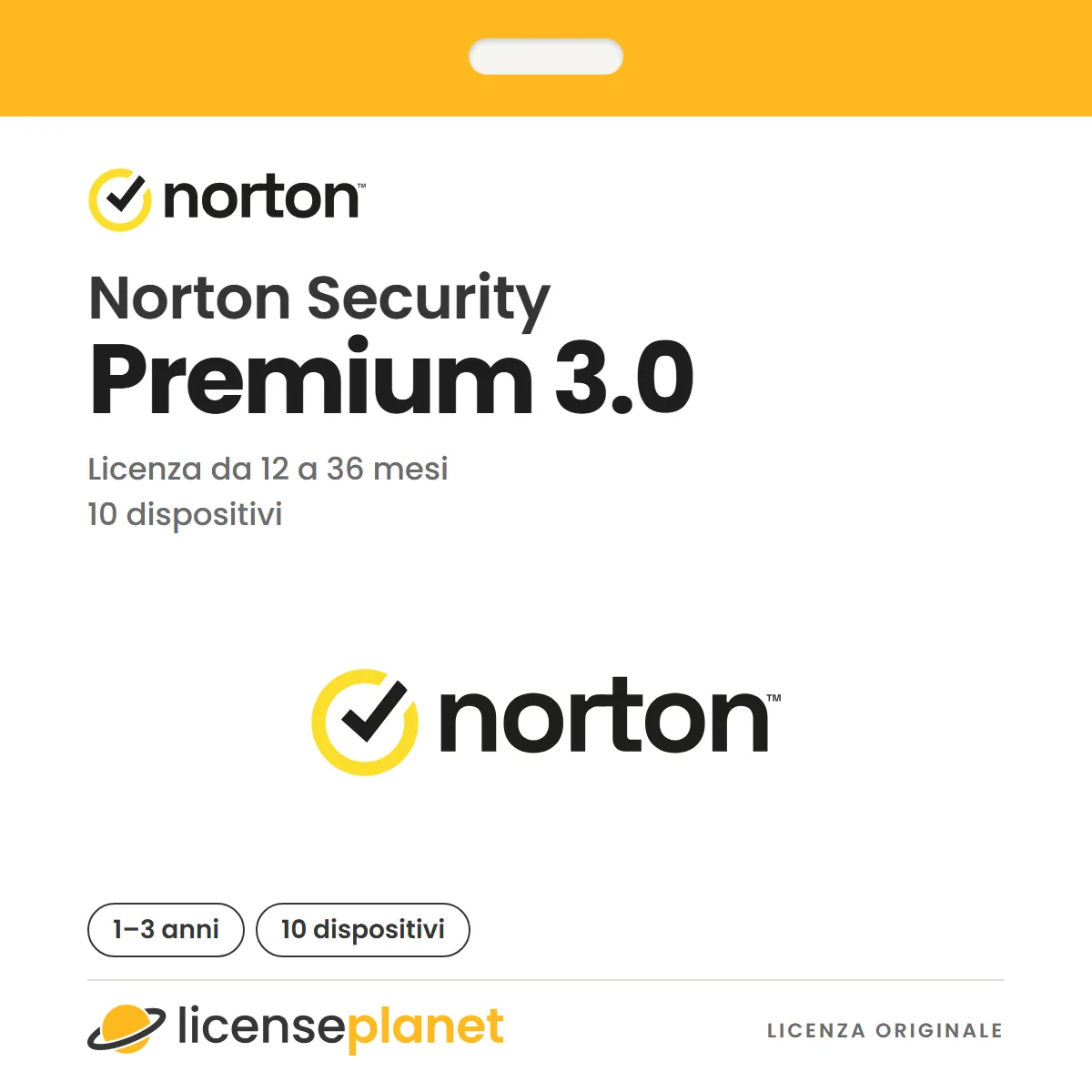 Symantec Norton Security Premium 3.0, 10 dispositivi