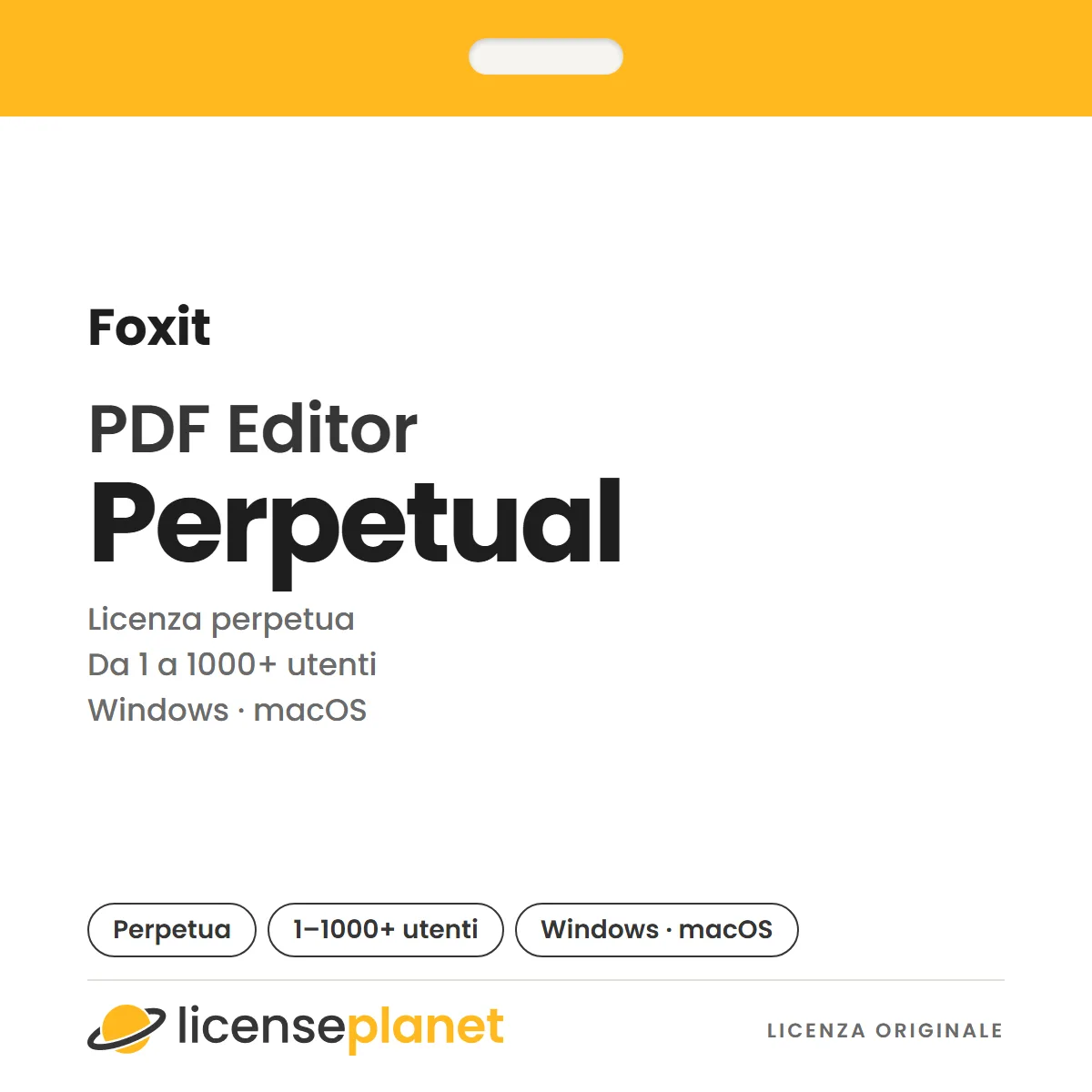Foxit PDF Editor Perpetual