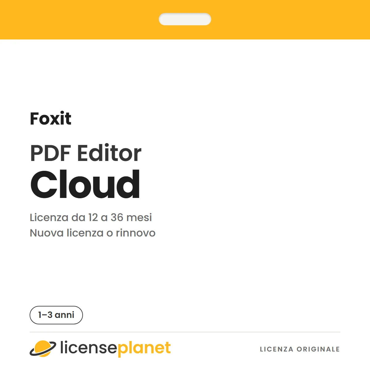 Foxit PDF Editor Cloud