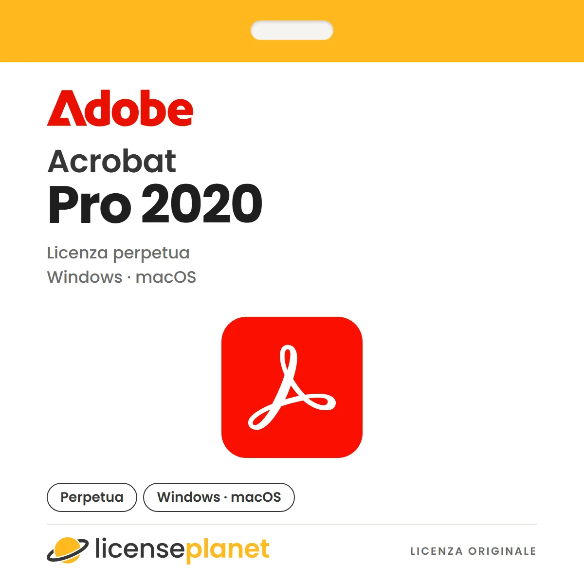 Adobe Acrobat Pro 2020 Win/ Mac
