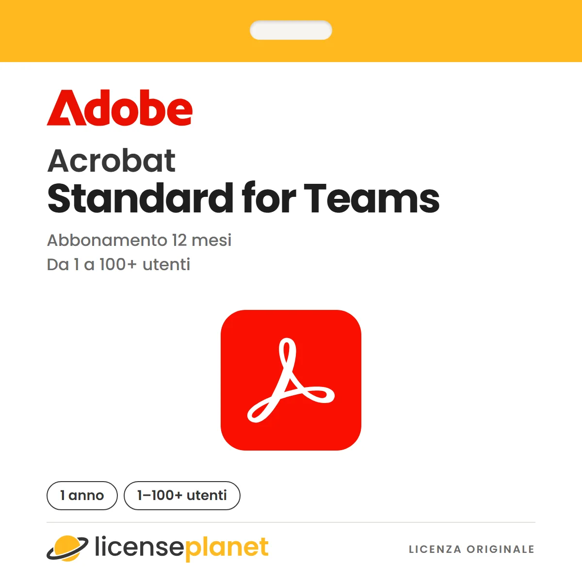 Adobe Acrobat Standard for Teams