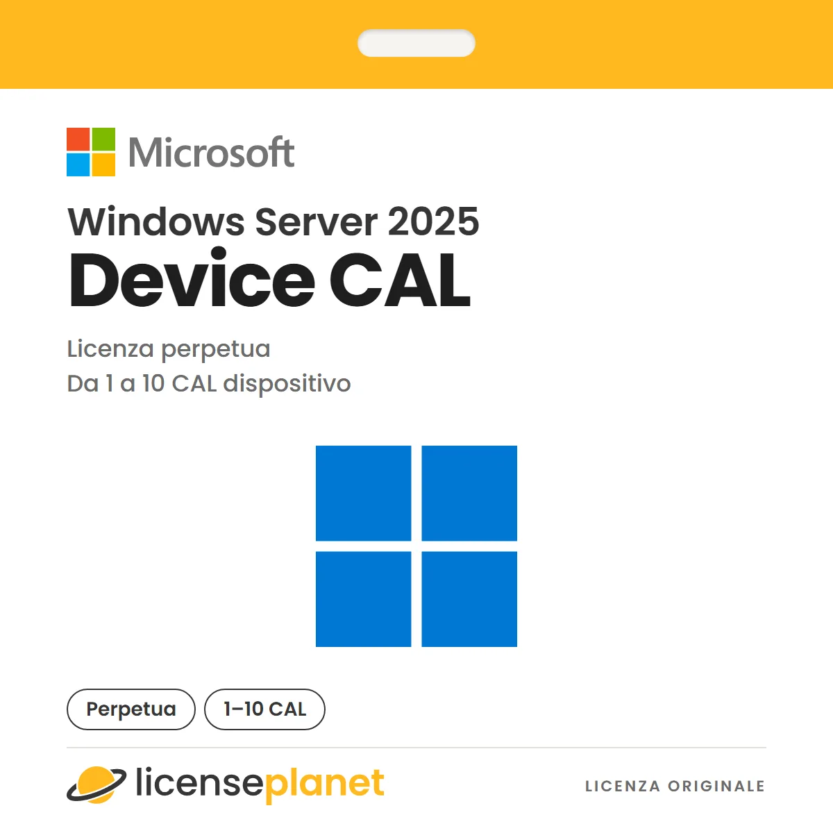 Microsoft Windows Server 2025 Device CAL