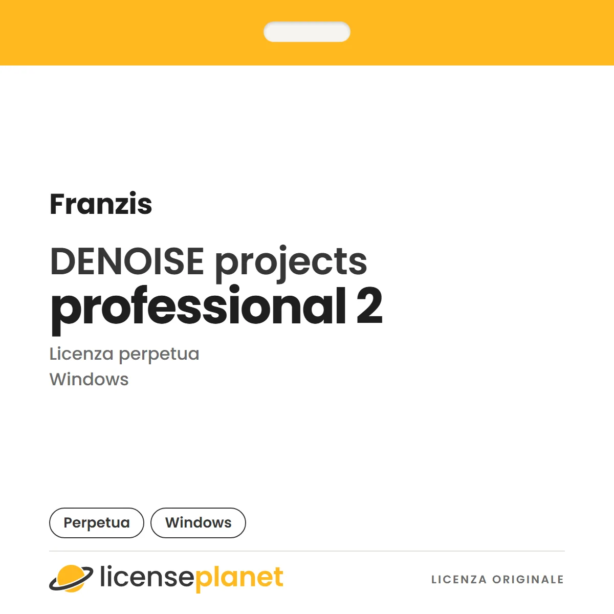 Franzis DENOISE projects professional 2 WIN