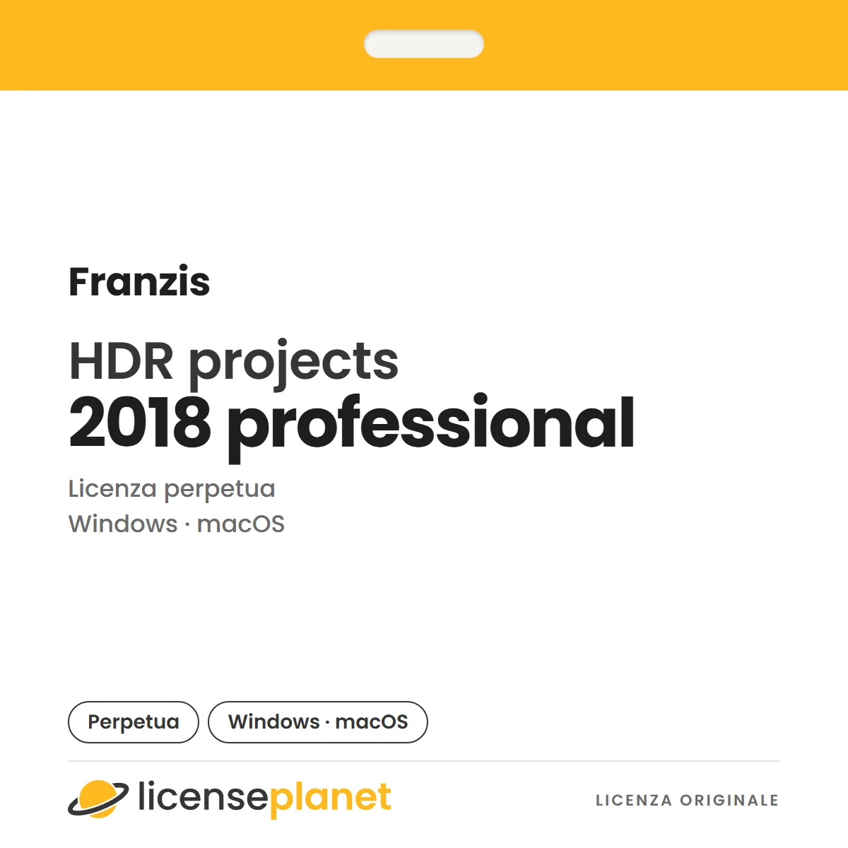 Progetti Franzis HDR 2018 professionale