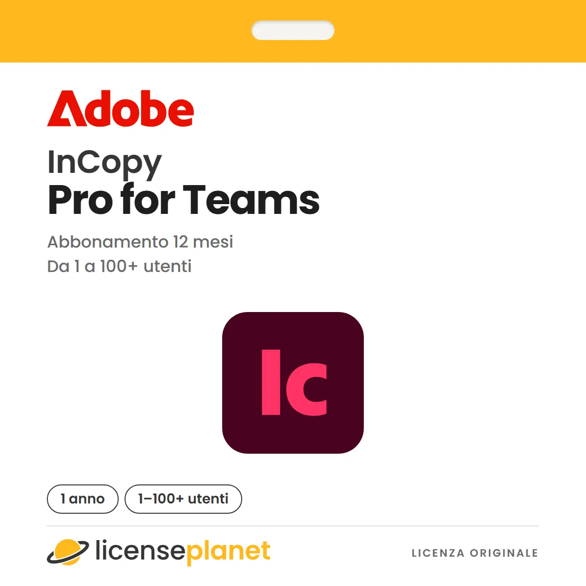 Adobe InCopy - Pro for Teams