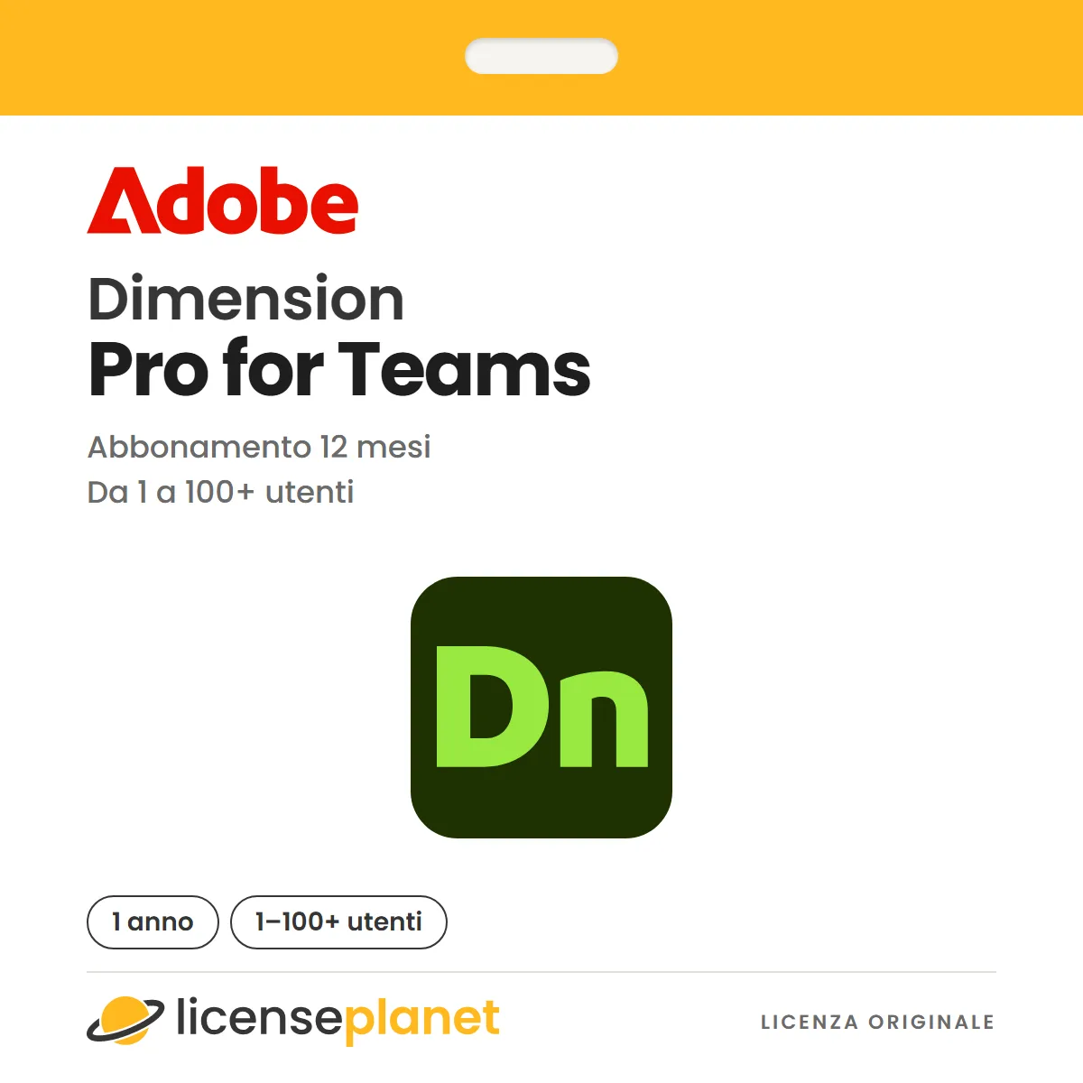 Adobe Dimension - Pro for Teams