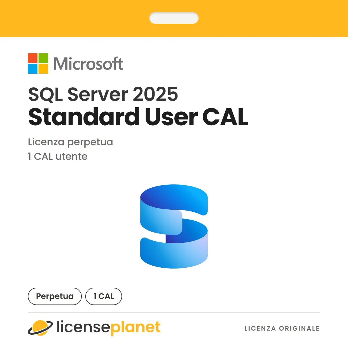 Microsoft SQL Server 2025 Standard 1 User CAL