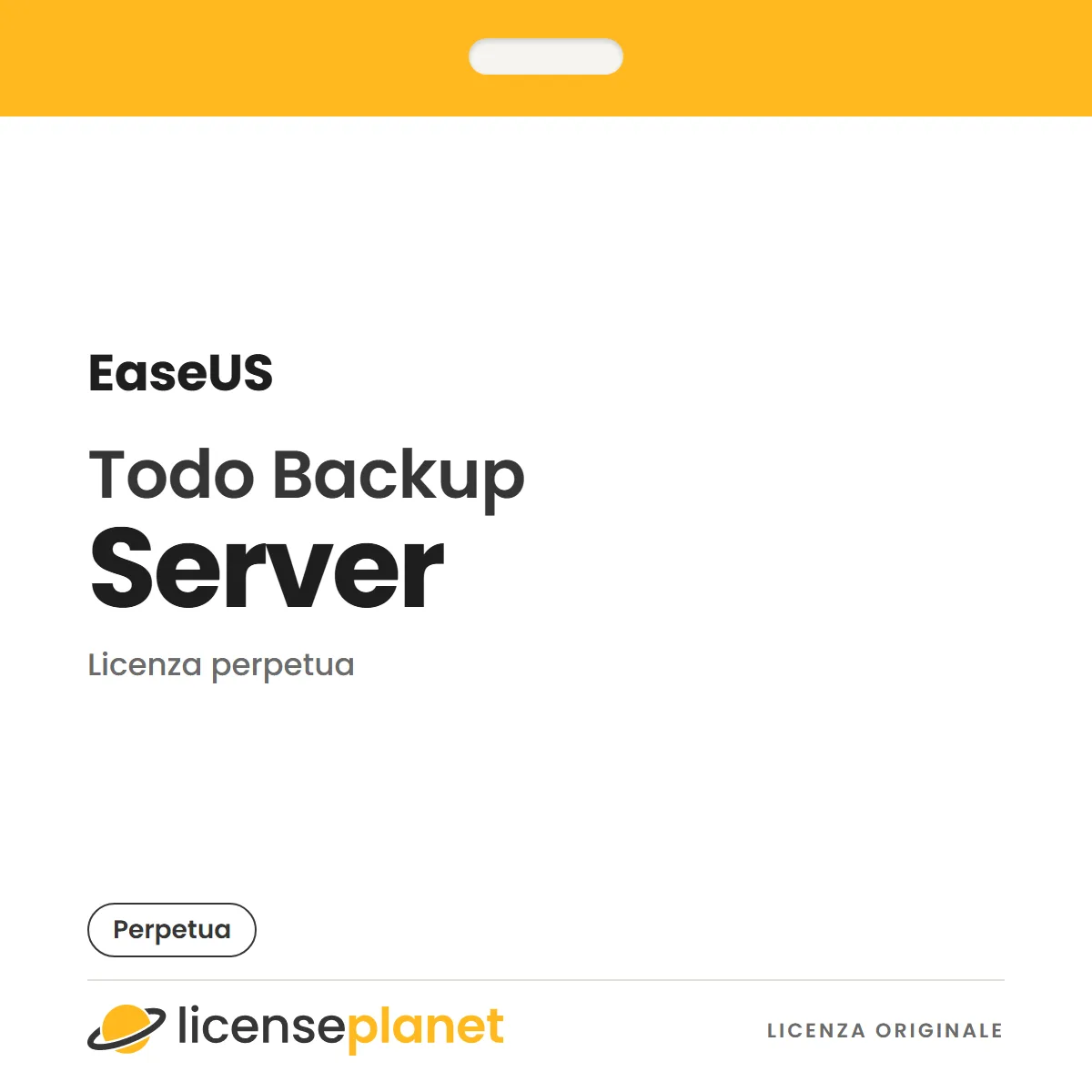 EaseUS Todo Backup Server