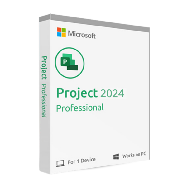 Microsoft Project Professional 2024 BIND – Advanced Project Management Software for Windows