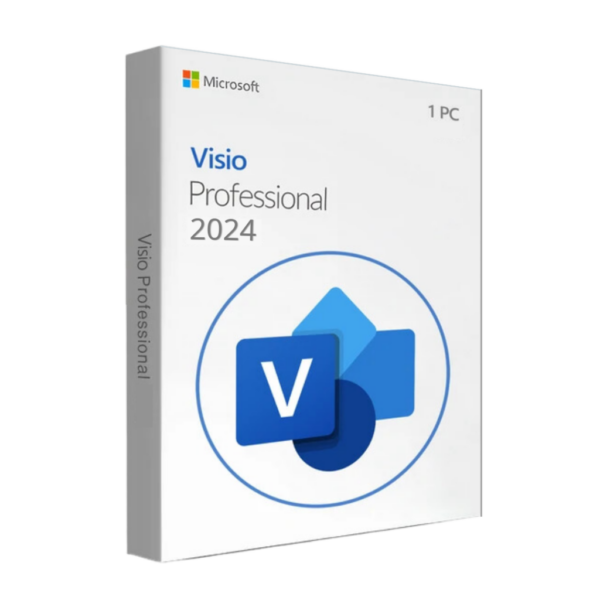 Microsoft Visio Professional 2024 BIND – Diagram and Flowchart Software for Windows