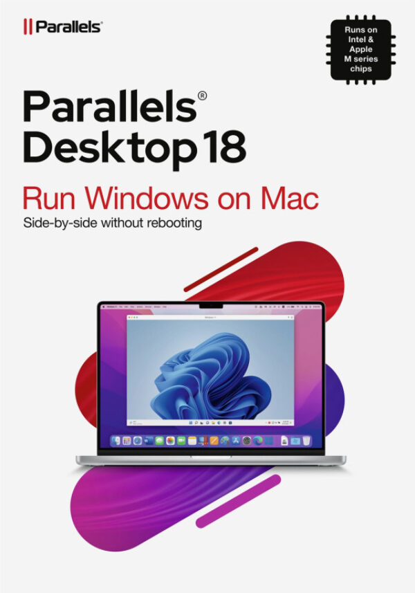 Parallels Desktop 18 Standard Edition – Virtualization Software to Run Windows on Mac