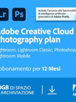 Adobe Photography Plan 20 GB – Lightroom and Photoshop Subscription for Photographers