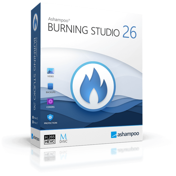 Ashampoo Burning Studio 26 – CD, DVD, and Blu-ray Burning Software for Windows