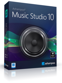 Ashampoo Music Studio 10 – Audio Editing and Music Management Software for Windows