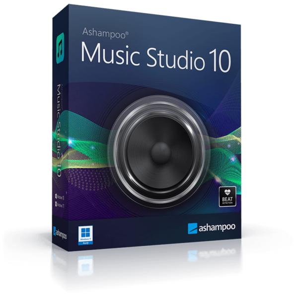 Ashampoo Music Studio 10 – Audio Editing and Music Management Software for Windows