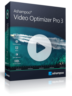 Ashampoo Video Optimizer Pro 3 – Video Enhancement and Stabilization Software for 4K Footage