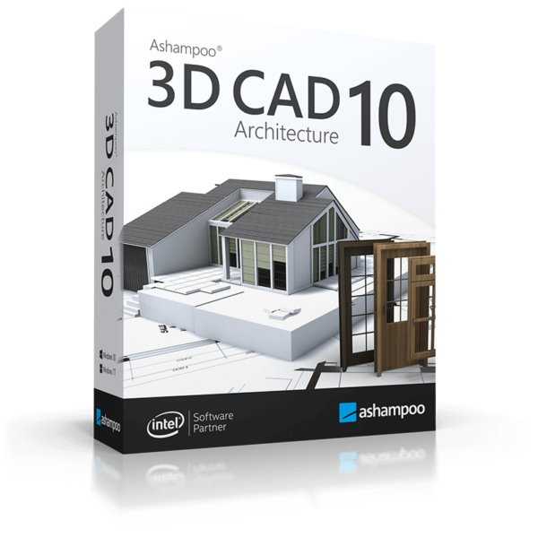 Ashampoo 3D CAD Architecture 10 – 2D/3D Home Design Software with BIM Support