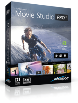 Ashampoo Movie Studio Pro 3 – Professional Video Editing Software with 4K and Dolby Audio